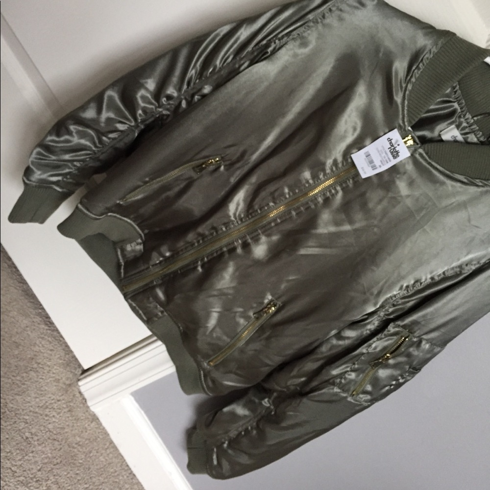 Navy bomber jacket